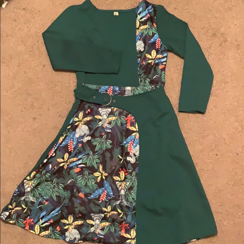 Colorful print dress / Never worn